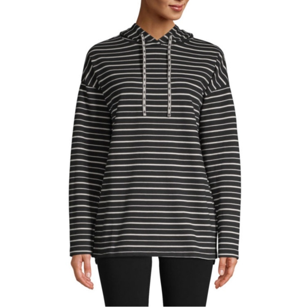 NWT St. John’s Bay L/S Drawstring Neck Knit Hoodie